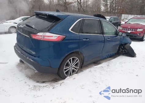 2020 Ford Edge Titanium из США, поврежденный, VIN 2FMPK4K96LBB25935